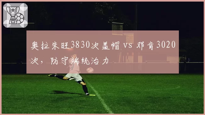 奥拉朱旺3830次盖帽 vs 邓肯3020次，防守端统治力
