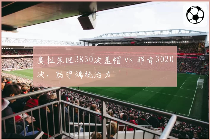 奥拉朱旺3830次盖帽 vs 邓肯3020次，防守端统治力